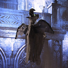 Load image into Gallery viewer, Flying Hanging Ghost Scary Sound and Moving for Halloween Decorations, Hanging Ghost(Black), Hanging Ghost(Grey), Hanging Ghost(White)