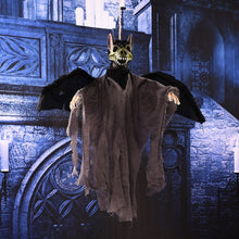 Load image into Gallery viewer, Flying Hanging Ghost Scary Sound and Moving for Halloween Decorations, Hanging Ghost(Black), Hanging Ghost(Grey), Hanging Ghost(White)