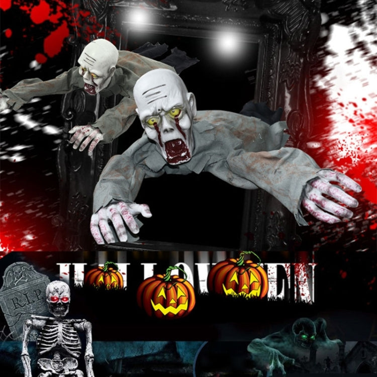 Halloween Party Essentials Skull Collection Crawling Zombie Ghost Skull, Ghost Skull