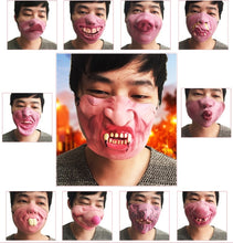 Load image into Gallery viewer, Fun Scary Horrible Mask Party Halloween Clown Latex Half Face Masks for Adult / Children, Random Style Delivery, Half Face