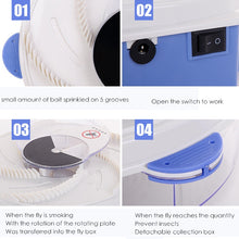 Load image into Gallery viewer, Electric Rotary Fly Catcher Flytrap Mosquito Killer Repellent, US Plug, US Plug