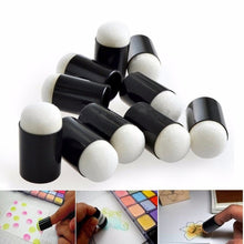 Load image into Gallery viewer, 10 PCS Finger Painting Sponge Daubers Coloring Foam Fingertips, Finger Painting Sponge