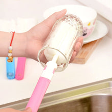 Load image into Gallery viewer, 10 PCS Removable Handle Sponge Cleaning Cup Brushes Wash Cup Brush for Glass Milk Bottle / Coffee Cup / Glass Cup, Size: 25.5x6cm, Random Color Delivery, Cup Brush