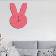 Load image into Gallery viewer, Rabbit Pattern Creative Living Room Decorative Wall Clock