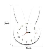 Load image into Gallery viewer, Rabbit Pattern Creative Living Room Decorative Wall Clock