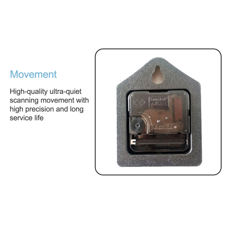 Rabbit Pattern Creative Living Room Decorative Wall Clock