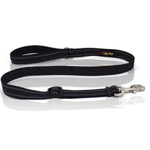 Load image into Gallery viewer, Pet Dogs Nylon Night Reflective Breathable Handheld Traction Lead Leash, Size: M, Adjustable Range: 2.5*(100-140cm), Size: M, Adjustable Range: 2.5*(100-140cm)