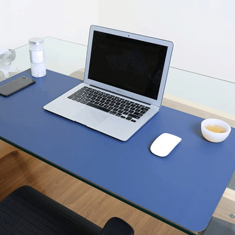 Multifunction Business Double Sided PU Leather Mouse Pad Keyboard Pad Table Mat Computer Desk Mat, Size: 120 x 60cm, Size: 120 x 60cm(Black Red), Size: 120 x 60cm, Size: 120 x 60cm(Green + Silver), Size: 120 x 60cm(Blue + Yellow)                       ...