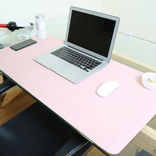 Load image into Gallery viewer, Multifunction Business PU Leather Mouse Pad Keyboard Pad Table Mat Computer Desk Mat, Size: 60 x 30cm, Size: 60 x 30cm(Baby Blue), Size: 60 x 30cm(Apricot), Size: 60 x 30cm(Black), Size: 60 x 30cm(Pink), Size: 60 x 30cm(Green)                          ...