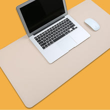Load image into Gallery viewer, Multifunction Business PU Leather Mouse Pad Keyboard Pad Table Mat Computer Desk Mat, Size: 60 x 30cm, Size: 60 x 30cm(Baby Blue), Size: 60 x 30cm(Apricot), Size: 60 x 30cm(Black), Size: 60 x 30cm(Pink), Size: 60 x 30cm(Green)                          ...