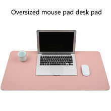 Load image into Gallery viewer, Multifunction Business PU Leather Mouse Pad Keyboard Pad Table Mat Computer Desk Mat, Size: 80 x 40cm, Size: 80 x 40cm(Green), Size: 80 x 40cm(Sapphire Blue), Size: 80 x 40cm(Baby Blue), Size: 80 x 40cm(Apricot), Size: 80 x 40cm(Black)                 ...