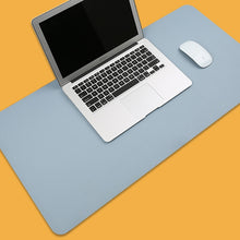 Load image into Gallery viewer, Multifunction Business PU Leather Mouse Pad Keyboard Pad Table Mat Computer Desk Mat, Size: 80 x 40cm, Size: 80 x 40cm(Green), Size: 80 x 40cm(Sapphire Blue), Size: 80 x 40cm(Baby Blue), Size: 80 x 40cm(Apricot), Size: 80 x 40cm(Black)                 ...