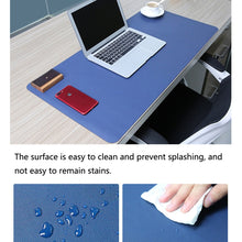 Load image into Gallery viewer, Multifunction Business PU Leather Mouse Pad Keyboard Pad Table Mat Computer Desk Mat, Size: 90 x 45cm, Size: 90 x 45cm(Baby Blue), Size: 90 x 45cm(Apricot), Size: 90 x 45cm(Black), Size: 90 x 45cm(Pink), Size: 90 x 45cm(Green)                          ...