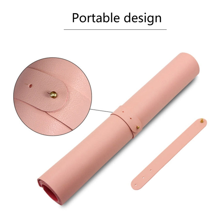 Multifunction Business PU Leather Mouse Pad Keyboard Pad Table Mat Computer Desk Mat, Size: 90 x 45cm, Size: 90 x 45cm(Baby Blue), Size: 90 x 45cm(Apricot), Size: 90 x 45cm(Black), Size: 90 x 45cm(Pink), Size: 90 x 45cm(Green)                          ...
