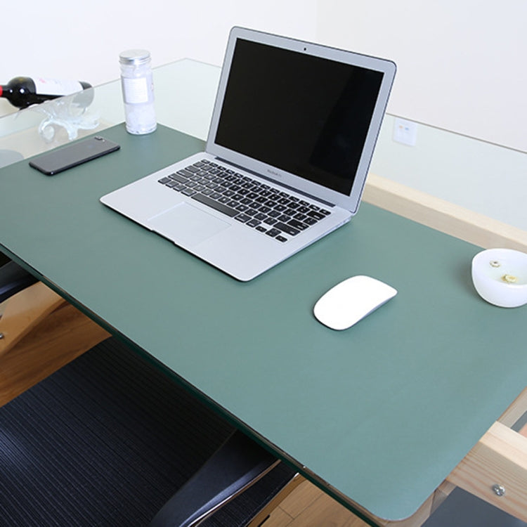 Multifunction Business PU Leather Mouse Pad Keyboard Pad Table Mat Computer Desk Mat, Size: 120 x 60cm, Size: 120 x 60cm(Green), Size: 120 x 60cm(Sapphire Blue), Size: 120 x 60cm(Baby Blue), Size: 120 x 60cm(Apricot), Size: 120 x 60cm(Black)           ...
