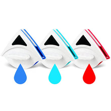 Load image into Gallery viewer, Useful Double Side Glass Wiper Cleaning Brushes Window Cleaner, Applicative Range: 20-30mm Glass, 20-30mm Glass Cleaner