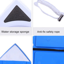 Load image into Gallery viewer, Useful Double Side Glass Wiper Cleaning Brushes Window Cleaner, Applicative Range: 20-30mm Glass, 20-30mm Glass Cleaner
