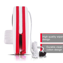 Load image into Gallery viewer, Useful Double Side Glass Wiper Cleaning Brushes Window Cleaner, Applicative Range: 20-30mm Glass, 20-30mm Glass Cleaner