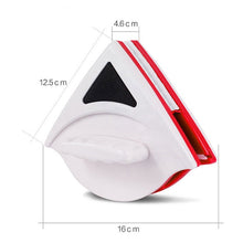 Load image into Gallery viewer, Useful Double Side Glass Wiper Cleaning Brushes Window Cleaner, Applicative Range: 20-30mm Glass, 20-30mm Glass Cleaner
