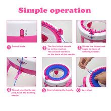 Load image into Gallery viewer, 40 Needles DIY Children Knitting Machine Children Knitting Toy