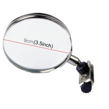 Load image into Gallery viewer, 90mm Diameter 5X Multifunction Spring Iron Stand with Magnifying Glass, 5X
