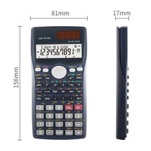Load image into Gallery viewer, OSALO OS-991MS 10+2 Digits Double Line Display Multi-functional Student Function Scientific Calculator Solar Energy Dual Power Calculator, OS-991MS