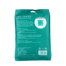 Load image into Gallery viewer, Portable Disposable Travel Cotton Bath Towel, Size: 140x65cm, Disposable Bath Towel
