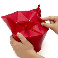 Load image into Gallery viewer, 2 PCS Creative Foldable Silicone Microwave Popcorn Maker, Foldable Silicone