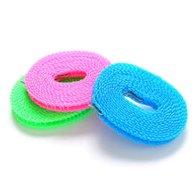 Load image into Gallery viewer, Windproof Clotheslines Ropes for Outdoor Indoor Home Travel Camping Laundry Drying Use, Length: 5m, 1333 Length: 5m