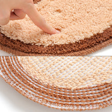 Load image into Gallery viewer, 1390 Foot-shaped Non Slip Shaggy Soft Water Absorption Bedroom Bathroom Carpet Mat