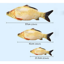 Load image into Gallery viewer, Simulation Fish Toy Funny Cat Toy Fish Stuff Scratching Post Board Toy, Small Size: 21.5 x 8.0 x 5.0cm, Size: 21.5x8.0x5.0cm