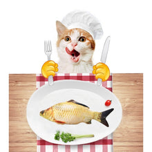 Load image into Gallery viewer, Simulation Fish Toy Funny Cat Toy Fish Stuff Scratching Post Board Toy, Small Size: 21.5 x 8.0 x 5.0cm, Size: 21.5x8.0x5.0cm