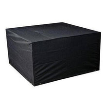 Load image into Gallery viewer, Anti-UV Waterproof Dust-proof 210D Oxford Cloth Folding Table Chairs Protective Cover Outdoor Furniture Set Cover, Size: 213*132*74cm(Black), Size: 213*132*74cm