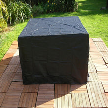 Load image into Gallery viewer, Anti-UV Waterproof Dust-proof 210D Oxford Cloth Folding Table Chairs Protective Cover Outdoor Furniture Set Cover, Size: 242*162*100cm(Black), Size: 242*162*100cm