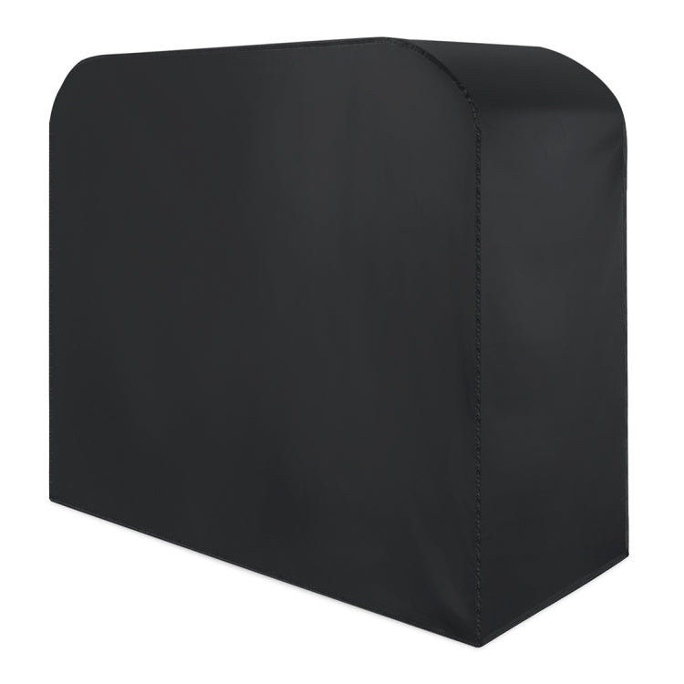 Anti-UV Waterproof Dust-proof 210D Oxford Cloth Folding BBQ Protective Cover Outdoor Gas Charcoal Electric Barbeque Grill Cover, Size: 145*61*117cm(Black), Size: 145*61*117cm