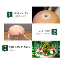 Load image into Gallery viewer, Imycoo WT602 2W Portable Mini Micro Landscape Design USB Charge Aromatherapy Air Humidifier with LED Colorful Light, Water Tank Capacity: 180ml, DC 5V