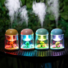 Load image into Gallery viewer, Imycoo WT602 2W Portable Mini Micro Landscape Design USB Charge Aromatherapy Air Humidifier with LED Colorful Light, Water Tank Capacity: 180ml, DC 5V