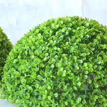 Load image into Gallery viewer, Artificial Aglaia Odorata Plant Ball Topiary Wedding Event Home Outdoor Decoration Hanging Ornament, Diameter: 12.7 inch, 12.7 inch