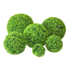Load image into Gallery viewer, Artificial Aglaia Odorata Plant Ball Topiary Wedding Event Home Outdoor Decoration Hanging Ornament, Diameter: 14.7 inch, 14.7 inch
