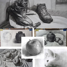 Load image into Gallery viewer, 12pcs Drawing Writing Sketch Wooden Pencil Pre-sharpened 2B Art Graphite Pencils, 2B
