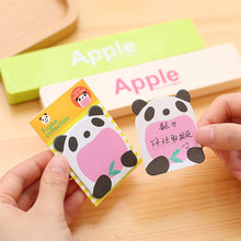 Load image into Gallery viewer, 40 PCS Cartoon Animal Shaped Self Adhesive Memo Pad N-times Sticky Notes Bookmark School Office Supply, Random Style Delivery, Adhesive Memo Pad