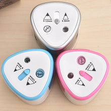 Load image into Gallery viewer, Office School Stationery Battery Operated Dual Slots Electric Colored Pencil Sharpener, Random Color Delivery, Dual Slots Electric Sharpener