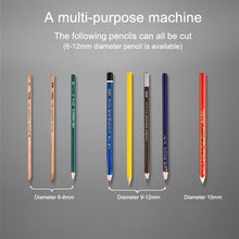 Load image into Gallery viewer, Office School Stationery Battery Operated Dual Slots Electric Colored Pencil Sharpener, Random Color Delivery, Dual Slots Electric Sharpener