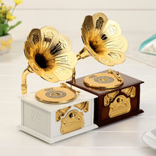 Load image into Gallery viewer, Retro Phonograph Style Jewelry Sky City Music Box Home Decoration, Random Color Delivery