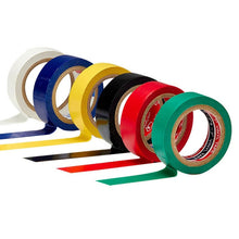 Load image into Gallery viewer, 10 PCS 16mm Waterproof PVC Insulating Tare Electricians Electrical Tape, 16mmx10m 10PCS