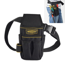 Load image into Gallery viewer, Professional Oxford Cloth Electrician Belt Pouch Convenient Tool Bag, WH008 Black