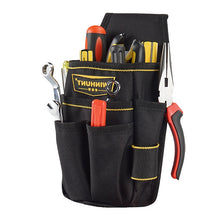 Load image into Gallery viewer, Professional Oxford Cloth Electrician Belt Pouch Convenient Tool Bag, WH008 Black