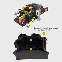 Load image into Gallery viewer, Professional Oxford Cloth Electrician Belt Pouch Convenient Tool Bag, WH008 Black
