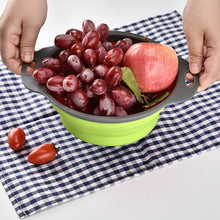 Load image into Gallery viewer, Creative Folding Vegetables Fruits Storage Basket Organizer Drain Basket, L, Size: 29.5*23.5*10cm, Size: L