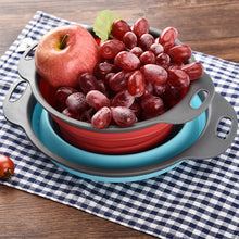Load image into Gallery viewer, Creative Folding Vegetables Fruits Storage Basket Organizer Drain Basket, L, Size: 29.5*23.5*10cm, Size: L